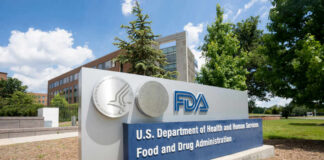 FDA building with Department of Health sign outdoors