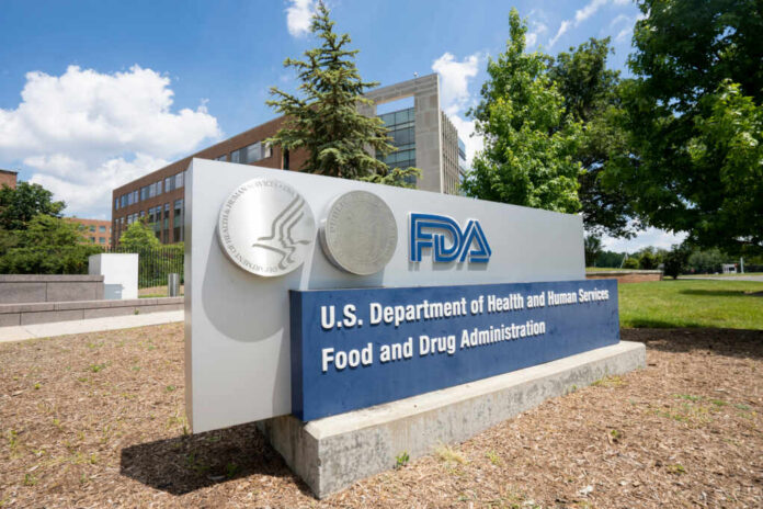 FDA building with Department of Health sign outdoors