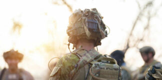 guy in army gear
