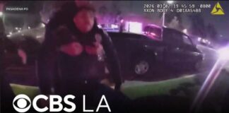 Pasadena police officer wounded in shootout with sexual assault suspect
