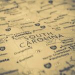 Trump’s Redistricting Ambitions CRUSHED by Own Party South Carolina map close-up with cities and highways