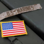 Teen Carjackers Crumble — Marine Moves First U.S. Marines patch and American flag patch.