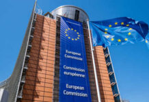 Six-Month Lockups At Europe’s Gates Exterior view of the European Commission building with EU flags