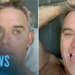 Cocaine Panic Over… a Mint? Robbie Williams Addresses White Substance on Mic at World Cup Final | E! News