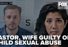 Wife Dragged In — Sentencing Clock Ticks Tennessee pastor, wife found guilty of sexually abusing a 5-year-old, other victims
