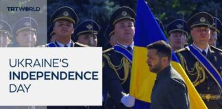 Russia strikes Kherson on Ukraine's Independence Day