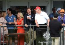 Punishment Equals Truth? Critics Torch Tucker Group of spectators on a balcony at a golf event