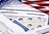 ICE Grabs Repeat Offender Tied To Marine’s Death U.S. immigration and naturalization documents with American flag