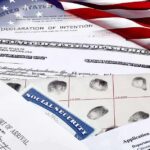 ICE Grabs Repeat Offender Tied To Marine’s Death U.S. immigration and naturalization documents with American flag